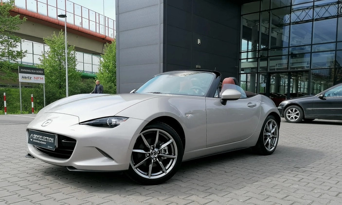 Mazda MX-5 cena 136900 przebieg: 26634, rok produkcji 2023 z Warszawa małe 172